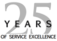25 años de servicio de excelencia