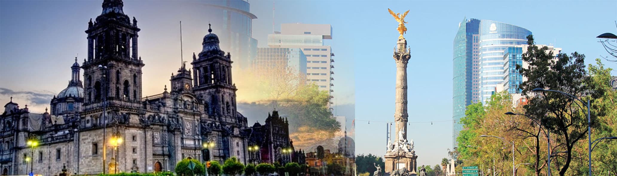 Ciudad de México: Catedral Metropolitana, Ángel de la Independencia y Reforma